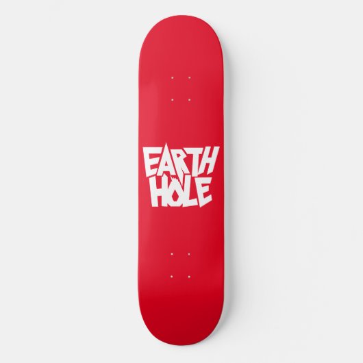 Skateboard Tableau de bord Earth Hole (Recto)