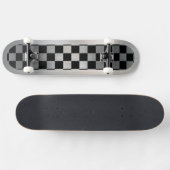 Skateboard Tableau de bord en métal brillant (Horz)
