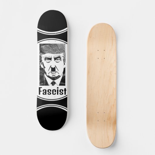 Skateboard Tableau de bord fasciste Trump (Recto)