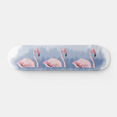 Skateboard Tableau de bord Flamant rose (Horz)