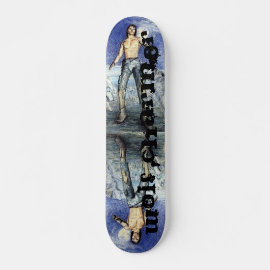 Skateboard Tableau de bord Imaginaire Wolf Charmer (Devant)
