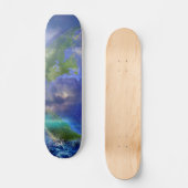 Skateboard Tableau de bord jour des terres (Recto)