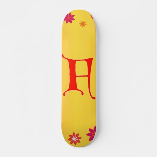 Skateboard Tableau de bord lettre F (Devant)