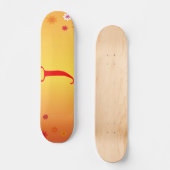 Skateboard Tableau de bord Lettre J (Recto)