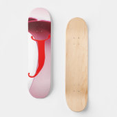 Skateboard Tableau de bord Lettre J (Recto)