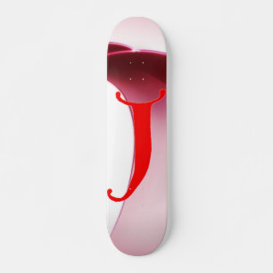 Skateboard Tableau de bord Lettre J
