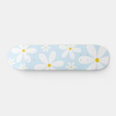 Skateboard Tableau de bord Motif Blue Daisy (Horz)