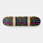 Skateboard Tableau de bord Numéros (Horz)
