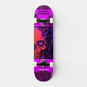 Skateboard Tableau de bord personnalisé (Recto)