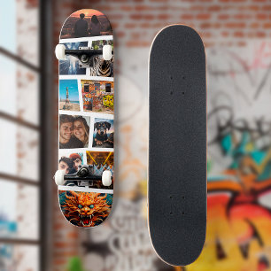 Skateboard Tableau de bord personnalisé du collage photo pers