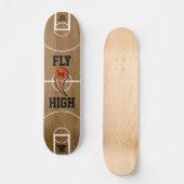 Skateboard Tableau de bord personnalisé "Fly High" (Recto)