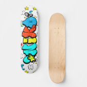 Skateboard Tableau de bord personnalisé Niko Graffiti (Recto)