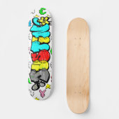 Skateboard Tableau de bord personnalisé sur mesure de Justin  (Recto)