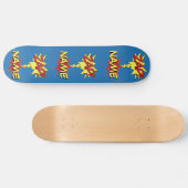 Skateboard Tableau de bord personnalisé ZAP ! (Horz)