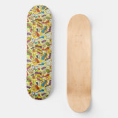Skateboard Tableau de bord Retro Comic Pop Art (Recto)