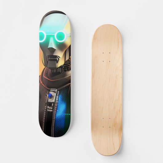Skateboard Tableau de bord Robot 2 (Recto)