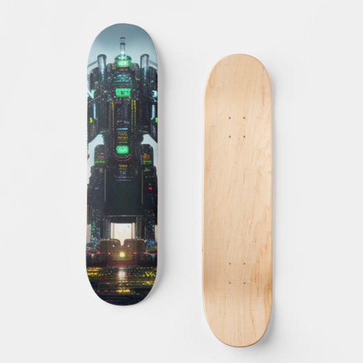 Skateboard Tableau de bord Robot 4 (Recto)