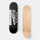 Skateboard Tableau de bord Stryker 8 1/8" (Recto)