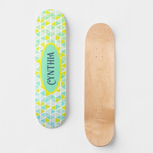 Skateboard Tableau de bord triangle cool (Recto)