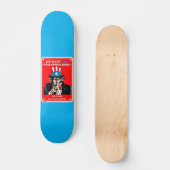 Skateboard tableau de bord "UNCLE SAM" (Recto)