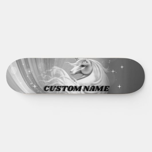 Skateboard Tableau de bord Unicorne (Horz)