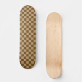 Skateboard Tableau de contrôle Brown classique par Shirley Ta (Recto)