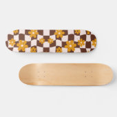 Skateboard Tableau de contrôle floral de marguerite super, an (Horz)
