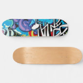 Skateboard tableau de graffitis (Horz)