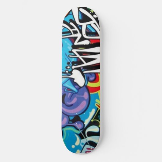 Skateboard tableau de graffitis (Recto)