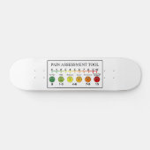 Skateboard Tableau de l'outil d'évaluation de la douleur Médi (Horz)