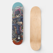 Skateboard Tableau de skate Graffiti (Recto)