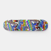 Skateboard Tableau de texte Graffiti (Horz)