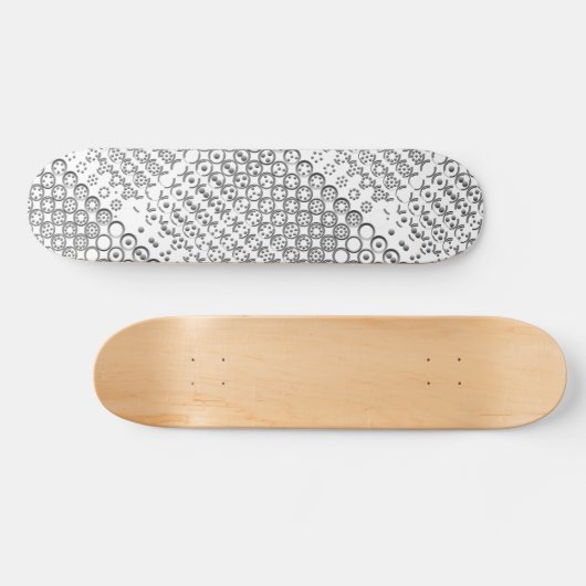 Skateboard Tableau des nombres décimaux Sm-Lg par Kenneth Yon (Horz)