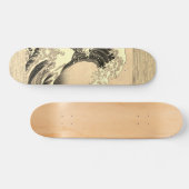 Skateboard Tableau Japonais vintage De Grande Vague Skateboar (Horz)