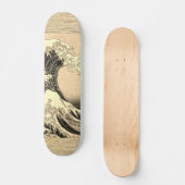Skateboard Tableau Japonais vintage De Grande Vague Skateboar (Recto)