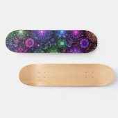 Skateboard Tableau Motif de graffitis Blacklight (Horz)