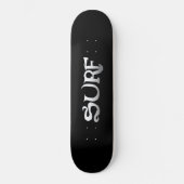 Skateboard Tableau noir surf (Recto)