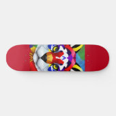 Skateboard Tableau rouge Alexander's Cat (Horz)