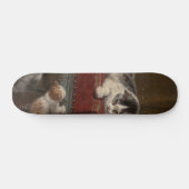 Skateboard Tableaux De Chats Et De Chatons (Horz)