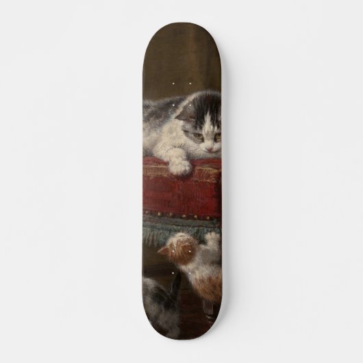 Skateboard Tableaux De Chats Et De Chatons (Devant)