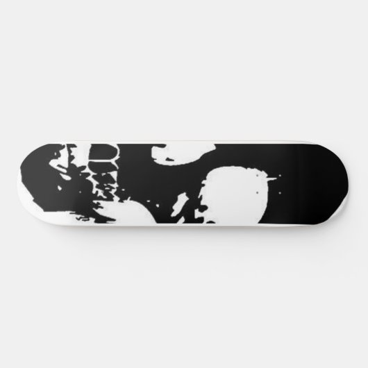 Skateboard tablette de crâne (Horz)