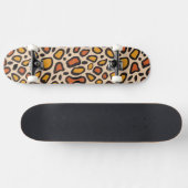 Skateboard Taches de léopard (Horz)