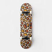 Skateboard Taches de léopard (Recto)