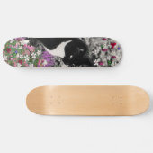 Skateboard Taches de rousseur en fleurs II - chat de Kitty de (Horz)