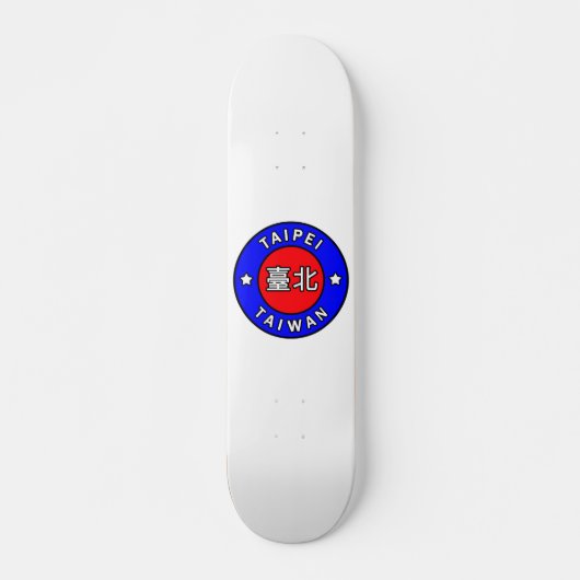 Skateboard Taipei Taïwan (Devant)