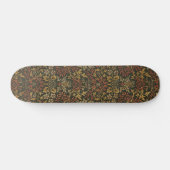 Skateboard Tapisserie du jardin de fleurs William Morris (Horz)