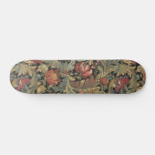 Skateboard Tapisserie florale riche Brocade Antique Classique (Horz)