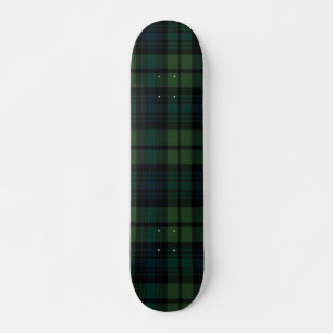 Skateboard Tartan Fabric 7 3/4" Planche De Patinage