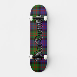 Skateboard Tartan MacDonald Clan Motif Carreaux