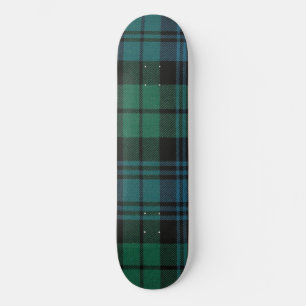 Skateboard Tartan Tartan Fabric 8 1/4" Planche De Patinage